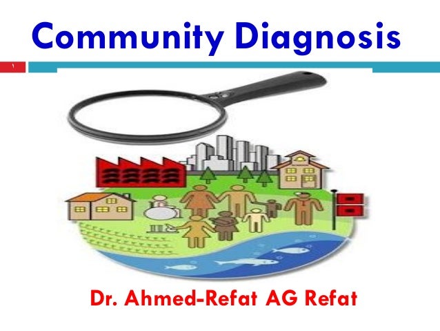 what is community diagnosis and four health indicators